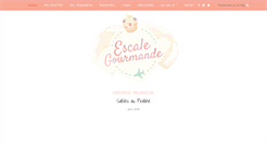 Desktop Screenshot of escale-gourmande.com